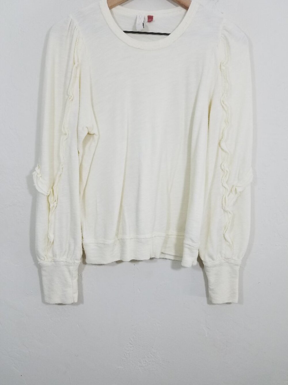 Pilcro Anthropologie Oversized Thermal Pullover Top Long Sleeve Size S